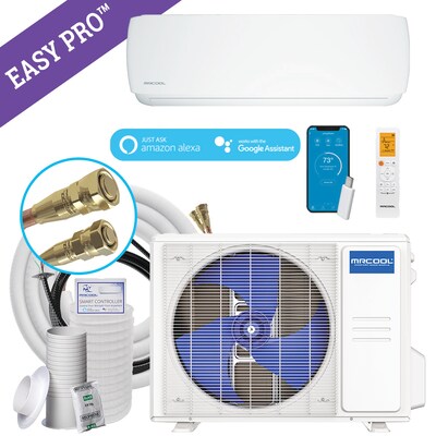 MRCOOL DIY Easy Pro 9K BTU Single Zone Ductless Heat Pump Complete System, 115 V, 20 SEER (EZPRO09HP