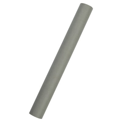 JAM Paper Short Mini Roll Wrapping Paper, 26.3 sq. ft., Gray, 2/Pack(277013539263a)