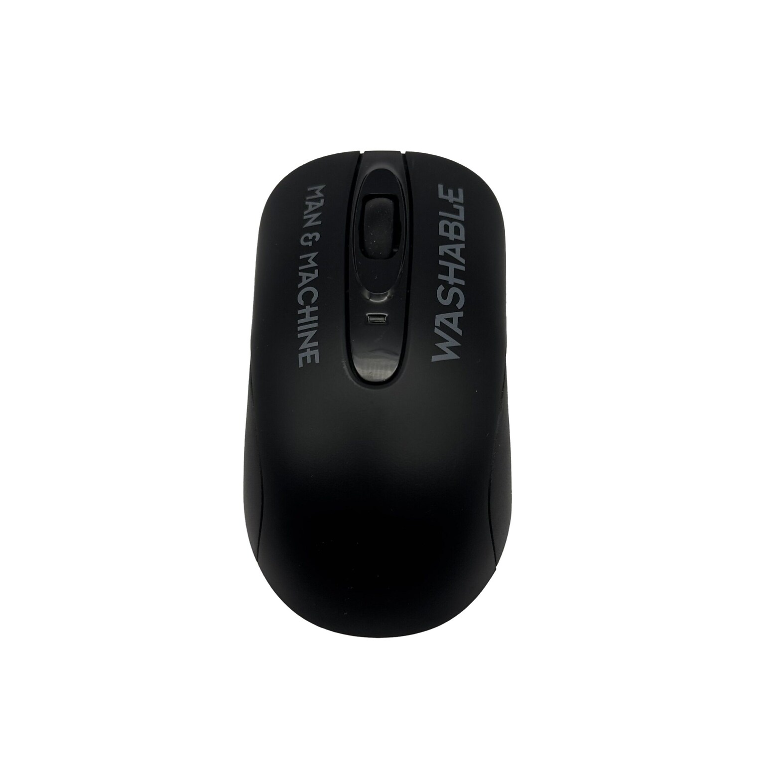 Man & Machine C Wireless Ergonomic Ambidextrous Optical Mouse, Black (CM/WI/B5)