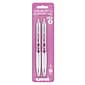 uniball 207 Pink Ribbon Retractable Gel Pens, Medium Point, 0.7mm, Black, 2/Pack (1745148)