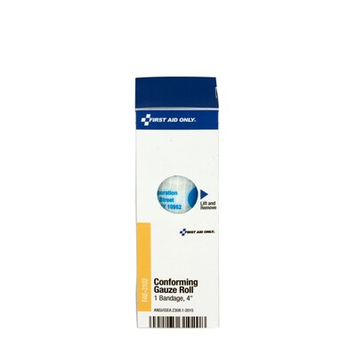 First Aid Only SmartCompliance 4" Conforming Gauze Refill Roll (FAE-3102)