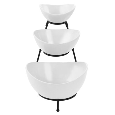 Elama Porcelain Serving Bowls, 3 Bowls (937115624M)
