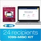 Adams 2023 1099-MISC Tax Forms Kit with Adams Tax Forms Helper and 5 Free eFiles, 24/Pack (STAX5241MISC-23)