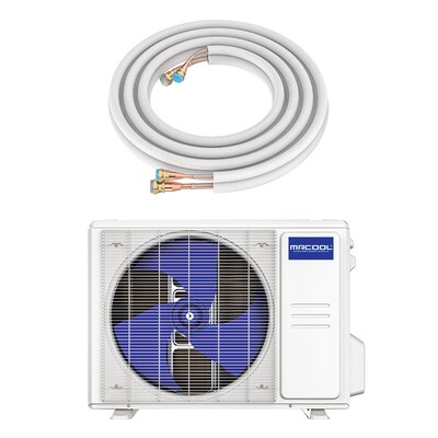MRCOOL DIY 5th Gen 18K BTU 22.5 SEER2 Mini-Split Heat Pump w/ 25 ft. Pre-Charged Line Set R454B-230V (DIY18HPWM230D25)