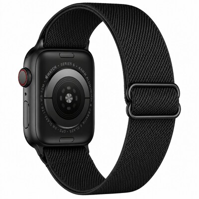 LAX Nylon Mesh Band for Apple Watch, Black