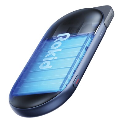 Rokid B0CHFJ3D6M AR Joy Pack with Rokid Max AR Glasses & Rokid Station Streaming Device, Blue