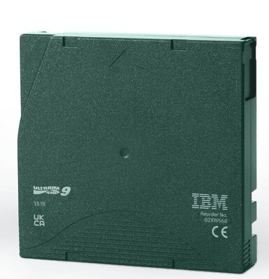IBM LTO Ultrium 9 Data Cartridge (02XW568)