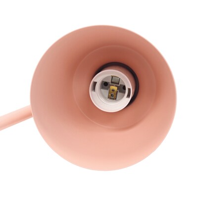 Simple Designs Sleek Essentials LED Desk Lamp, 16", Blush Pink (LD1079-BPK)