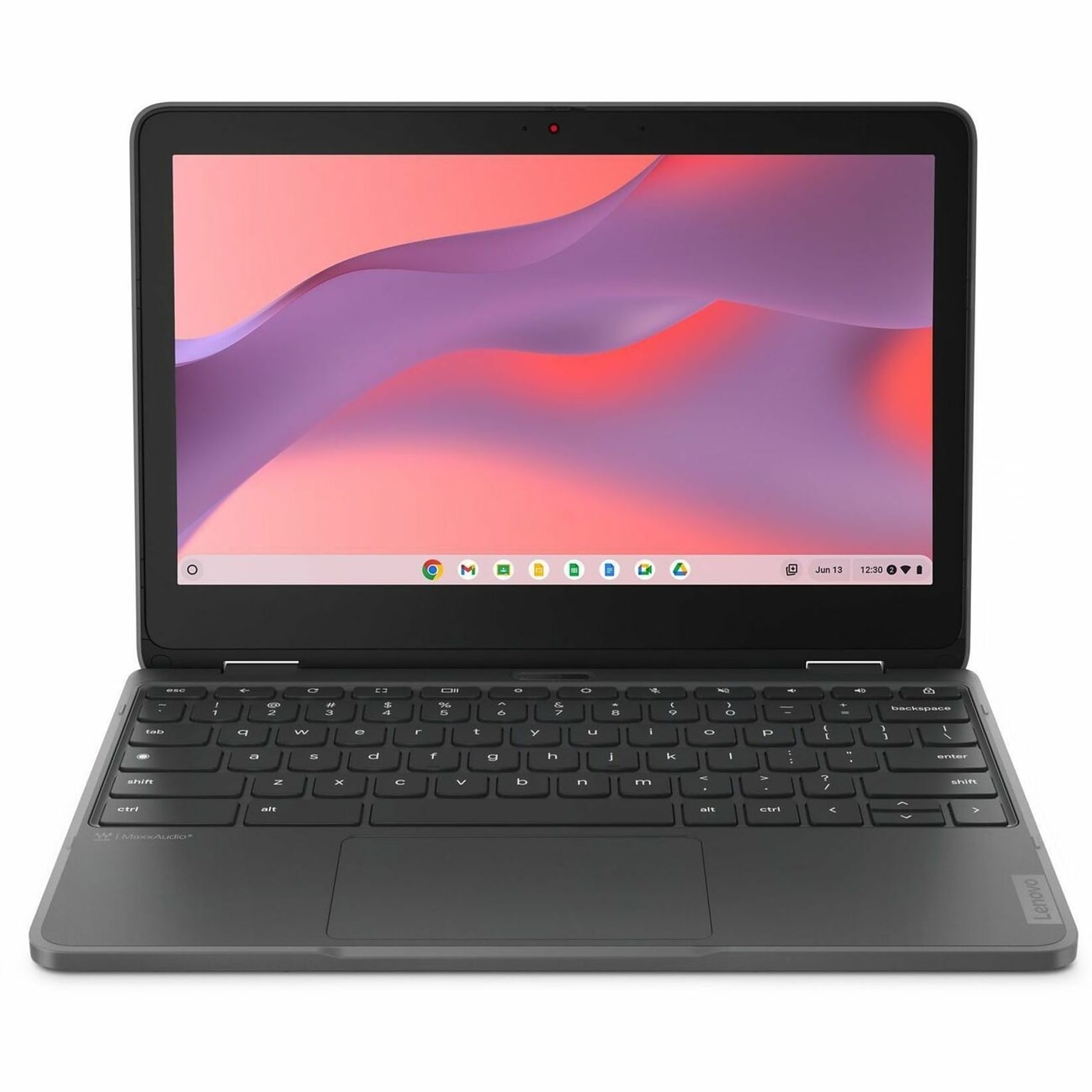 Lenovo 300e Yoga Gen4 11.6 2-in-1 Touchscreen Chromebook, MediaTek Kompanio 528, 2GHz, 8GB RAM, 64 eMMC GB, ChromeOS