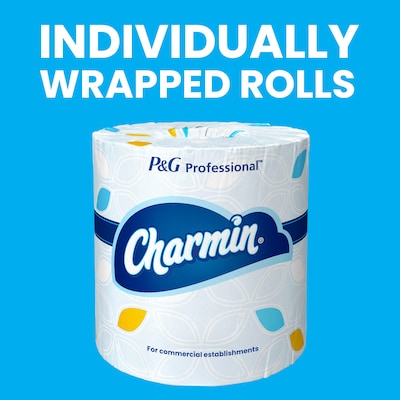 Charmin Professional Toilet Paper, 2-ply, White, 450 Sheets/Roll, 75 Rolls/Case (71693)