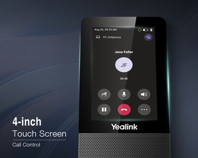 YeaLink WH67 USB-A Bluetooth Mono Phone & Computer Earbud and Console, UC Certified (WH67 UC)