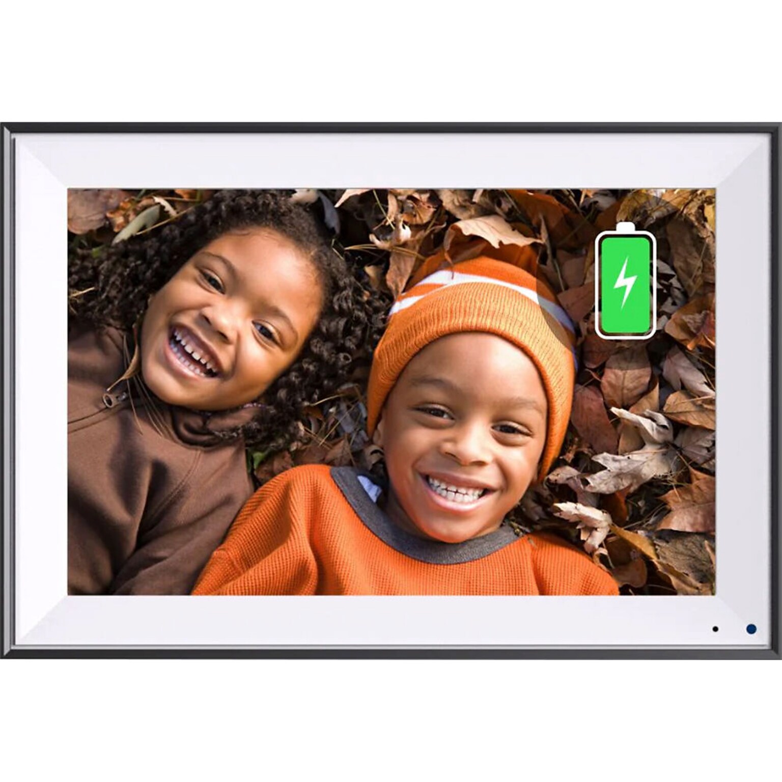 Cozyla 10.1 WiFi Digital Picture Frame, Black/White (CD-3X341F2)