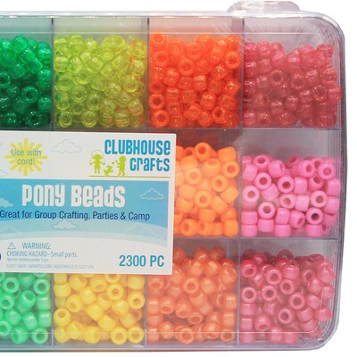 Sulyn Pony Beads and Box, 2,300 Pieces/Box (AVTSUL55467)