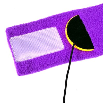 Contixo H1 Adjustable Fleece Headband Headphones, Cat (CNXH1CAT)