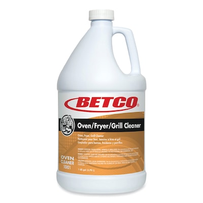 Betco Oven/Fryer/Grill Cleaner, Characteristic Scent, 1 Gal. Bottle, 4/Carton (BET10010400)