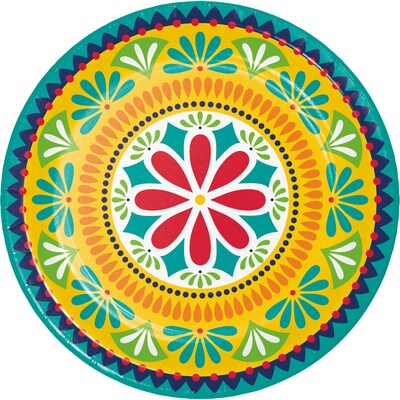 Creative Converting Fiesta Pottery Party Supplies Kit, 49/Piece (DTC7746E2A)