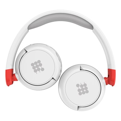 Cubitt Jr. Wireless Active Noise Canceling Over-Ear Headphones, Bluetooth, Snow White (CTANCJR-7)