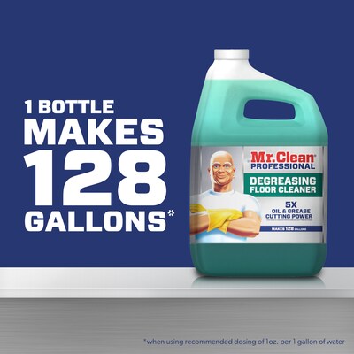 Mr. Clean Professional Degreasing Floor Cleaner, 1 Gallon (19858)