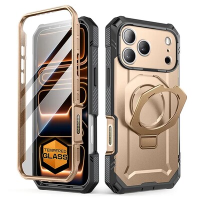 SUPCASE UBGrip Pro MagSafe Case for iPhone 17 Pro, Shock Absorbing, Desert (SUP-iPhone2025Pro-GripPro-GSSP-Desert)