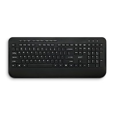 NXT Technologies™ Wireless Comfort Keyboard, Black (NX60881)