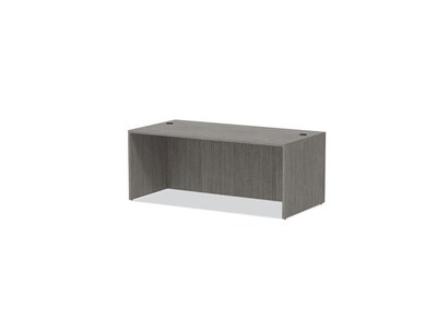 Alera Valencia Series 71" Straight Front Desk Shell, Gray (ALEVA217236GY)