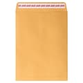 JAM Paper Self Seal Catalog Envelope, 9 x 12, Brown Kraft Manila, 100/Pack (13034231D)