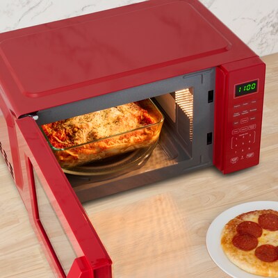 Farberware 0.7 cu. ft. Countertop Microwave, Red (FMO07WEIRD)