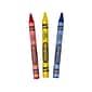 Crayola Washable Crayons, Assorted Colors, 3/Pack, 360 Packs/Carton (520743)