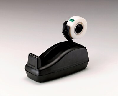 Scotch Deluxe Desktop Dispenser, 3.1, 1 Core, Black (C40-BK)