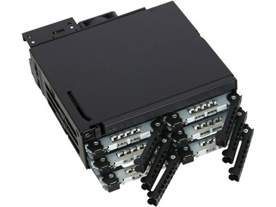 Icy Dock ToughArmor 2.5" SATA Hard Drive Enclosure, SSD/HDD, Black (MB606SPO-B)