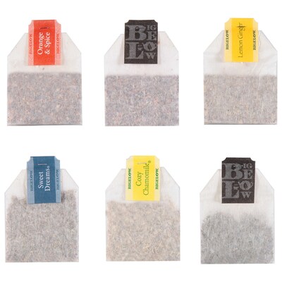 Bigelow Assorted Herbal Tea Bags, 28/Pack, 6 Packs/Carton (17578)
