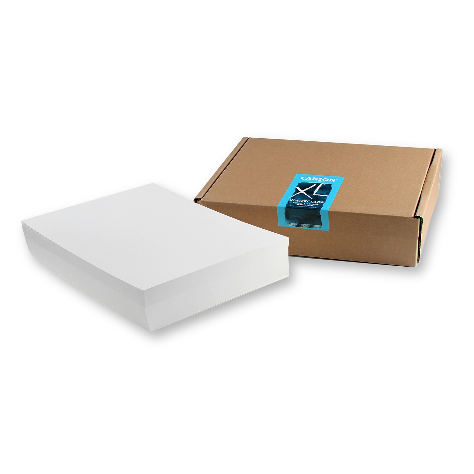 Canson XL Series Watercolor Paper, 18.25 x 24.25, White, 50 Sheets/Box (MCXC100511149)