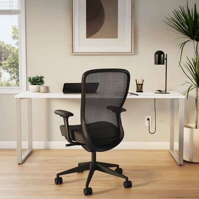 Workplace2.0™ 72"W x 24"D Writing Desk, White (UN57475)