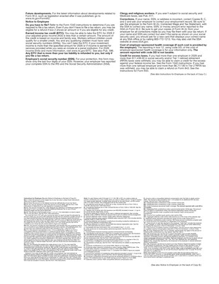ComplyRight 2026 W-2 Tax Form, Employee Copy B, C & 2 Combined, 3-Up, W-Style, 500/Pack (5210B)