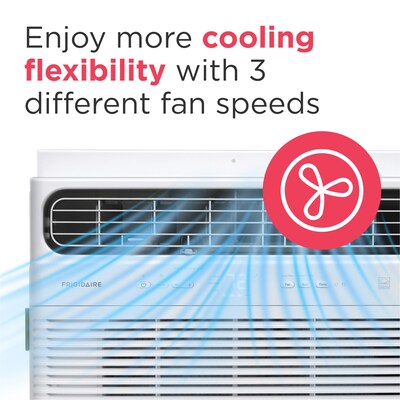 Frigidaire 115-Volt 12000 BTU Window Air Conditioner with Remote, WiFi Enabled, White (FHWW125WE1)