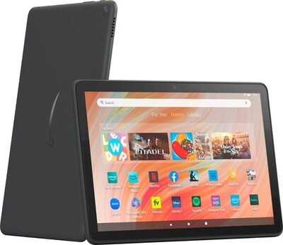 Amazon Fire HD 10 10.1" Tablet, 2023 Release, WiFi, 32GB, Fire OS, Black (B0BHZT5S12)