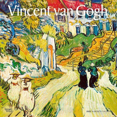 2025 BrownTrout Vincent van Gogh 12 x 12 Monthly Wall Calendar (9781975477929)