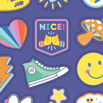 Carson Dellosa Education We Stick Together Motivators Motivational Stickers, Multicolored, 72/Pack, 12 Packs/Bundle