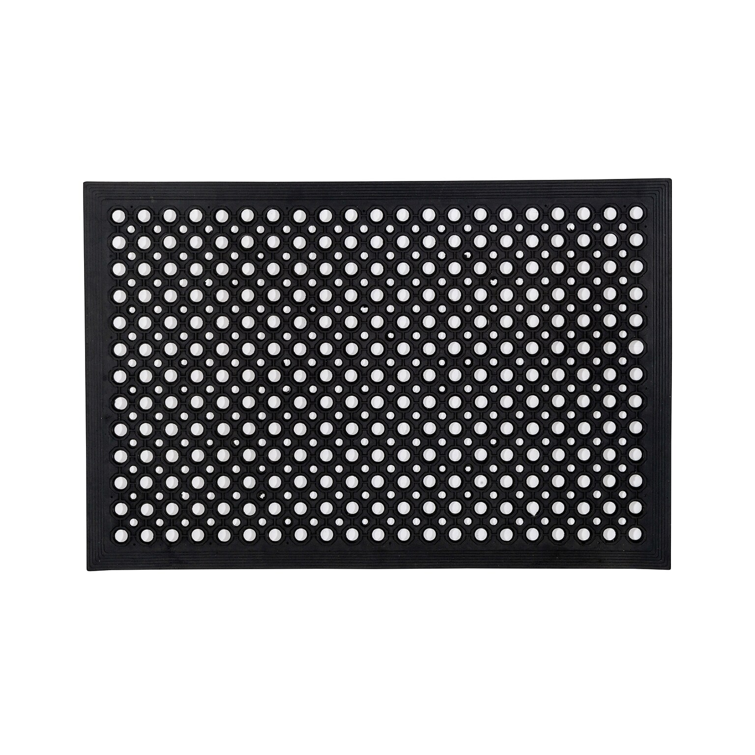 Floortex Doortex Open-Top Anti-Fatigue Mat, 47 x 35, Black (NREMFLRU0105)