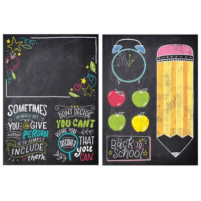 Creative Teaching Press Chalk It Up! School Time Fun Bulletin Board Set (CTP10872)