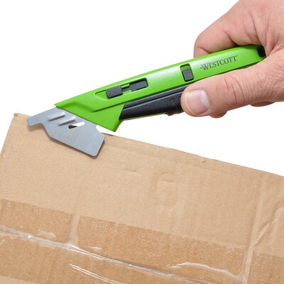 Westcott Dual-sided Ceramic Box Opener, Green (17920)