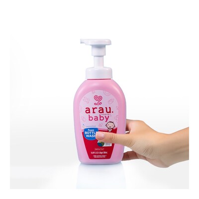 Arau Baby Foam Bottle Wash, Unscented, 16.09 oz., 4/Pack (AFG-4003-CASE)