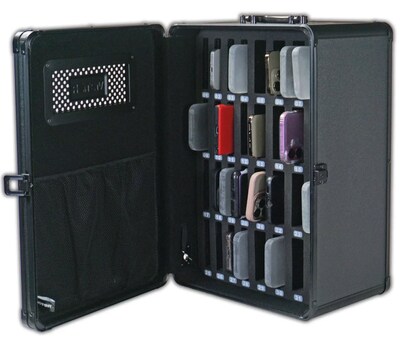 Victor Technology Vaultz® Cell Phone Storage Solution, Black (PB132)