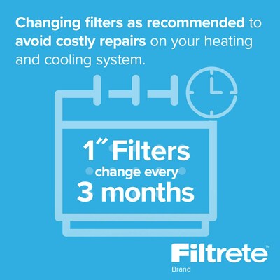 Filtrete High Performance Air Filter, 1900 MPR, 20" x 20" x 1" (UA02-4)