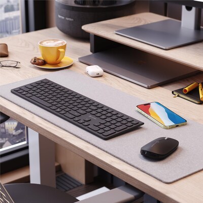Alogic Echelon Wireless Ergonomic Ambidextrous Optical Mouse, Black (AMBT4KBK)