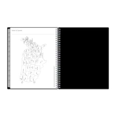 2027 Blue Sky Enterprise 8.5" x 11" Calendar Year Weekly & Monthly Planner, Plastic Cover (111289-27)