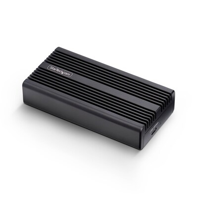 StarTech USB4 M.2 External Hard Drive Enclosure, NVMe, Black (1USB4-NVME-ENCLOSURE)