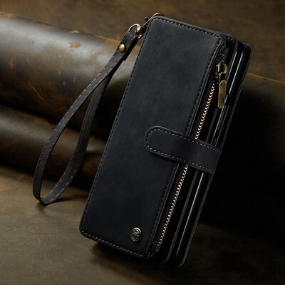 SaharaCase Indy Phone Case for Samsung Galaxy Z Fold6, Shock Absorbing, Scorpion Black (CP00601)