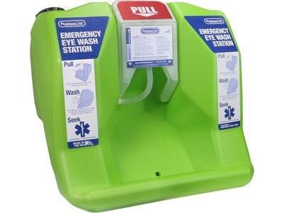 PhysiciansCare Gravity-Fed Single Eyewash Station, 16 gallon (91288)