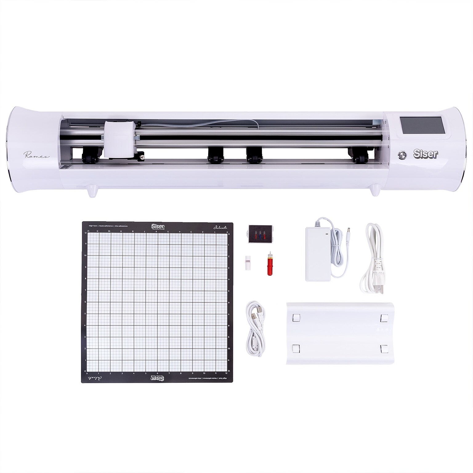 Siser Romeo Die Cutting 24 Cutter Bundle, White (SIRSNAHDCR24)